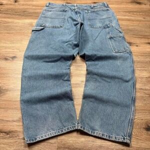 vintage rustler workwear carpenter jeans